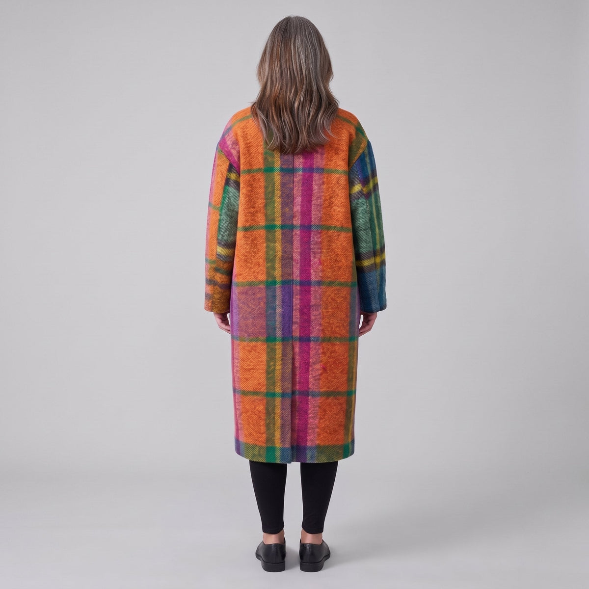 Women's Oversized Longline Winter Coat — Soft Warm Layer 7