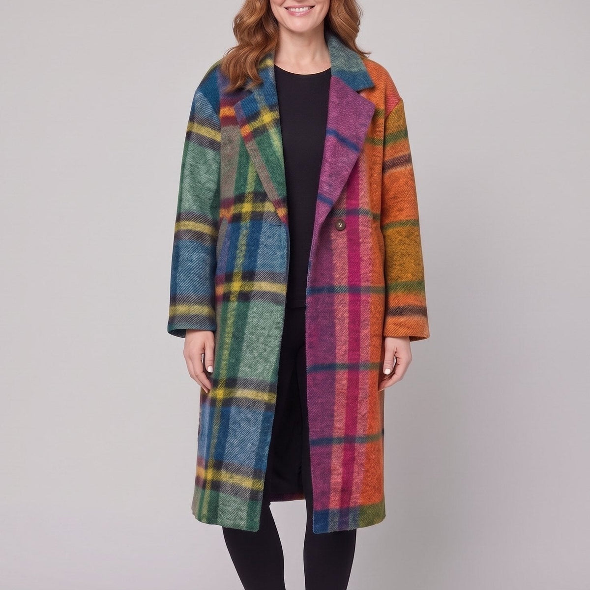 Women's Oversized Longline Winter Coat — Soft Warm Layer 1