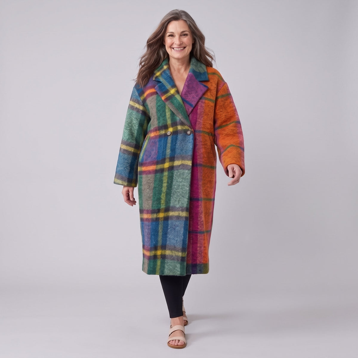 Women's Oversized Longline Winter Coat — Soft Warm Layer 6