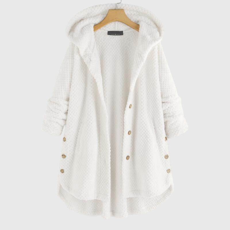 Reversible Fleece Jacket with Hood — Women's All-Season Coat 1