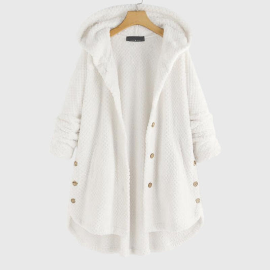 Reversible Fleece Jacket with Hood — Women's All-Season Coat 1