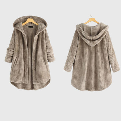 Reversible Fleece Jacket with Hood — Women's All-Season Coat 10