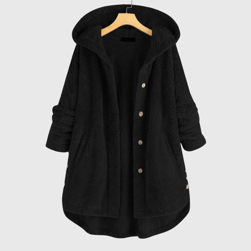 Reversible Fleece Jacket with Hood — Women's All-Season Coat 6