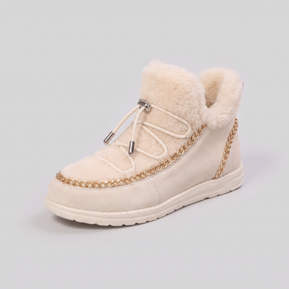 Women's Slip-On Snow Boots — Plush-Lined Suede-Touch Wide Toe 3