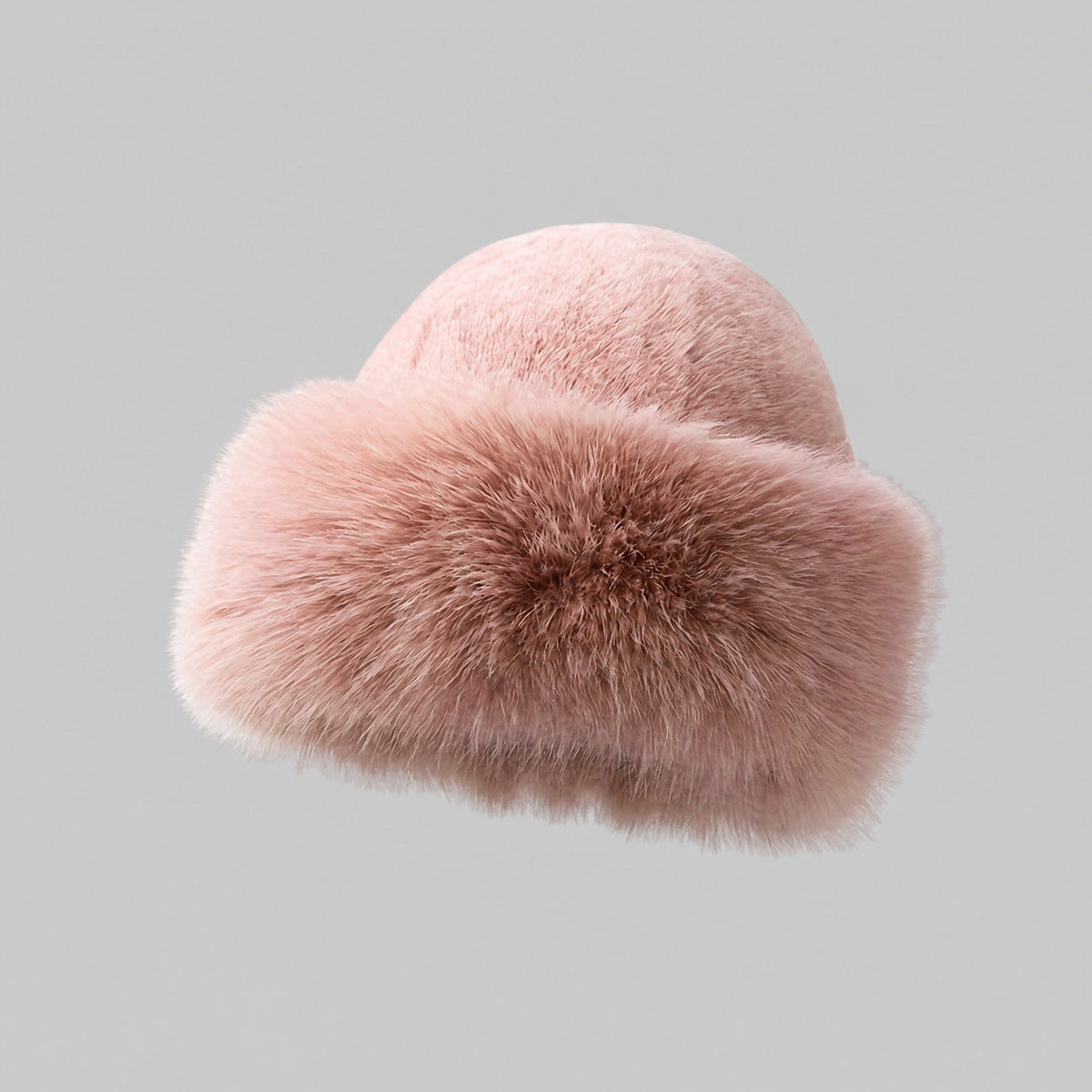 Women's Faux Fur Winter Hat with Ear Flaps — Plush Warm 5