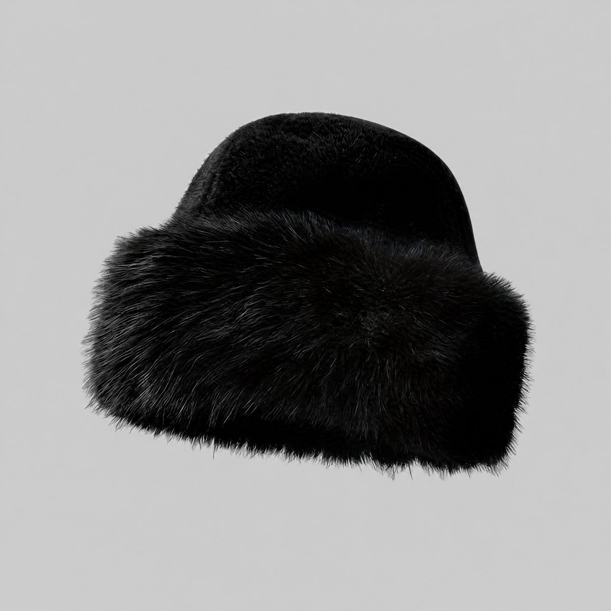 Women's Faux Fur Winter Hat with Ear Flaps — Plush Warm 4