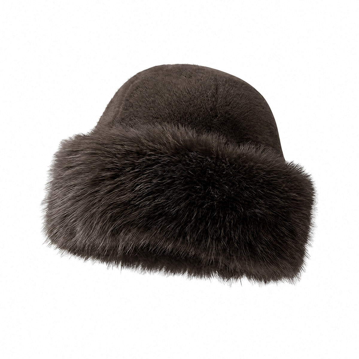 Women's Faux Fur Winter Hat with Ear Flaps — Plush Warm 6