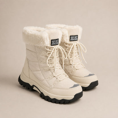SnowLuxe Warm Waterproof Winter Boots for Women
