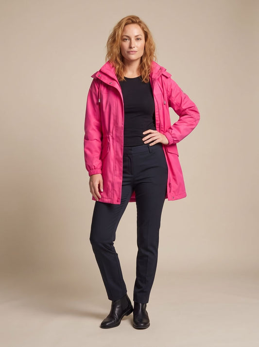 Women's Water-Resistant Hooded Parka Coat — Plus Size L-5XL 1