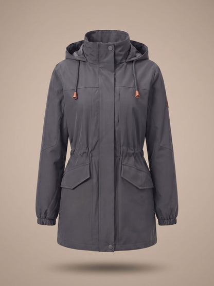 Women's Water-Resistant Hooded Parka Coat — Plus Size L-5XL 10