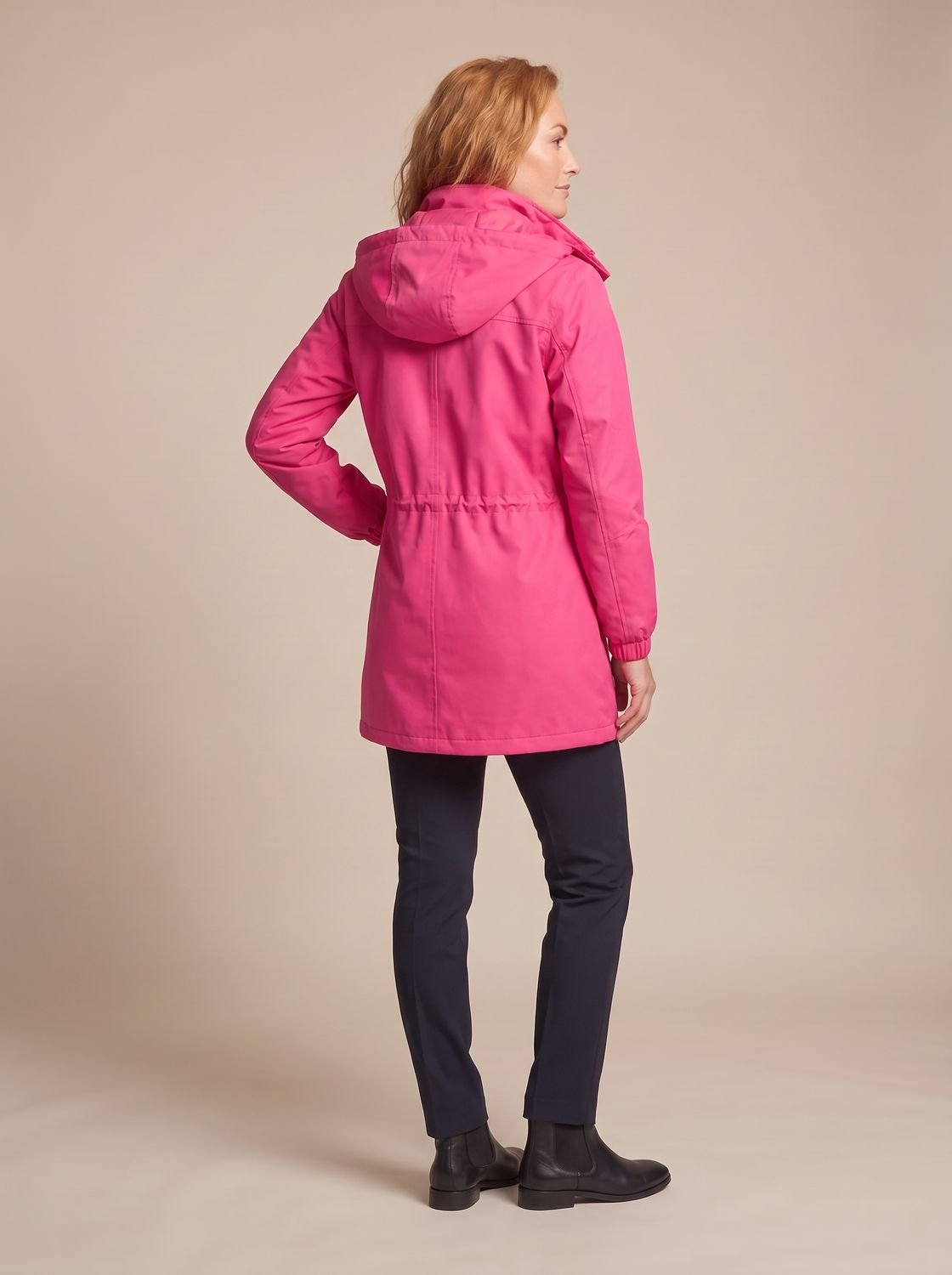 Women's Water-Resistant Hooded Parka Coat — Plus Size L-5XL 4
