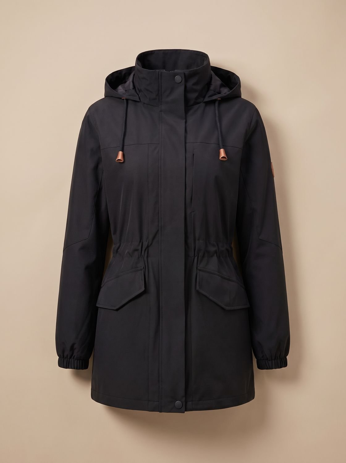 Women's Water-Resistant Hooded Parka Coat — Plus Size L-5XL 5