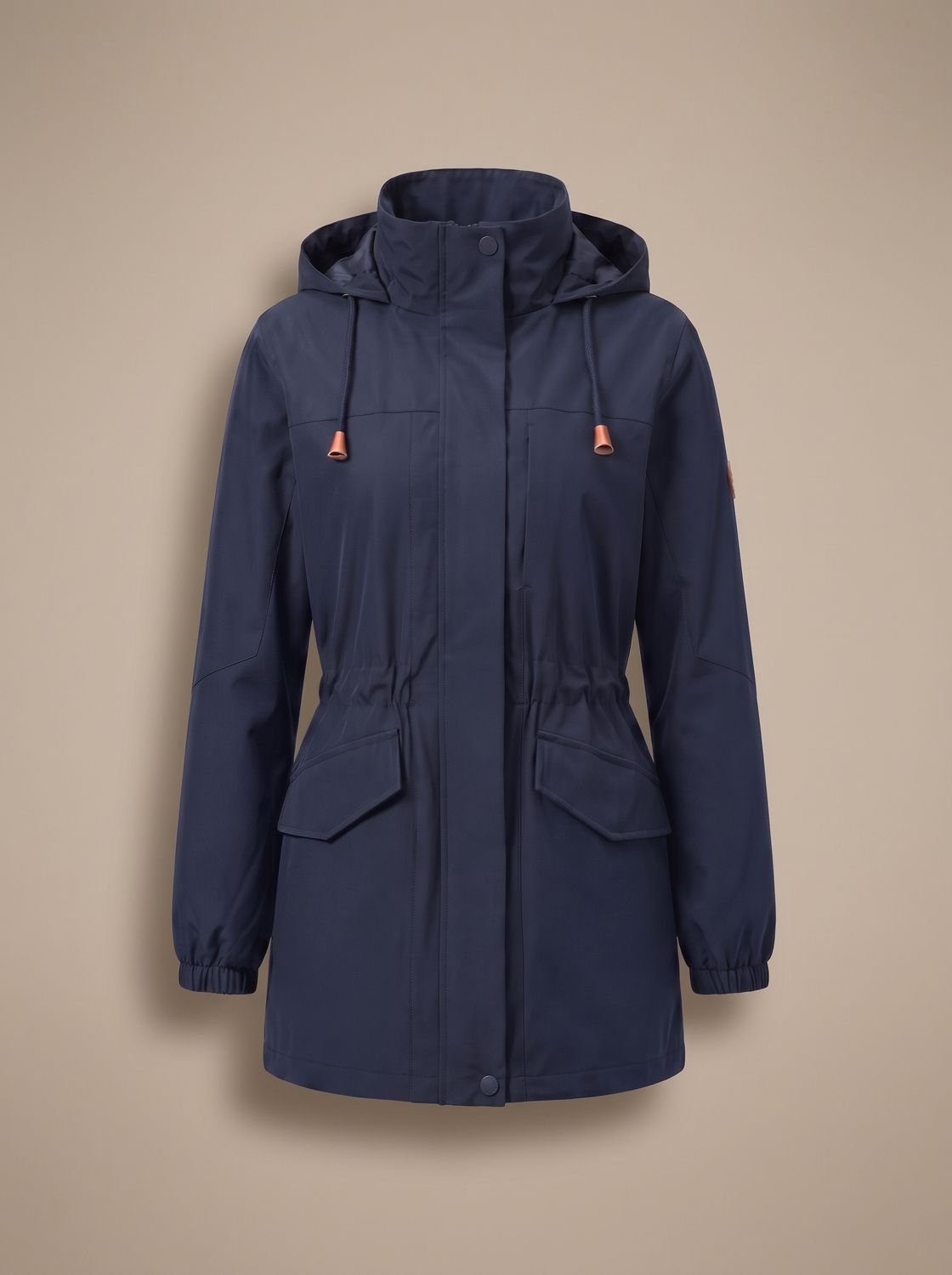 Women's Water-Resistant Hooded Parka Coat — Plus Size L-5XL 6