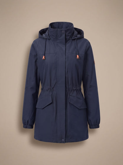 Women's Water-Resistant Hooded Parka Coat — Plus Size L-5XL 6