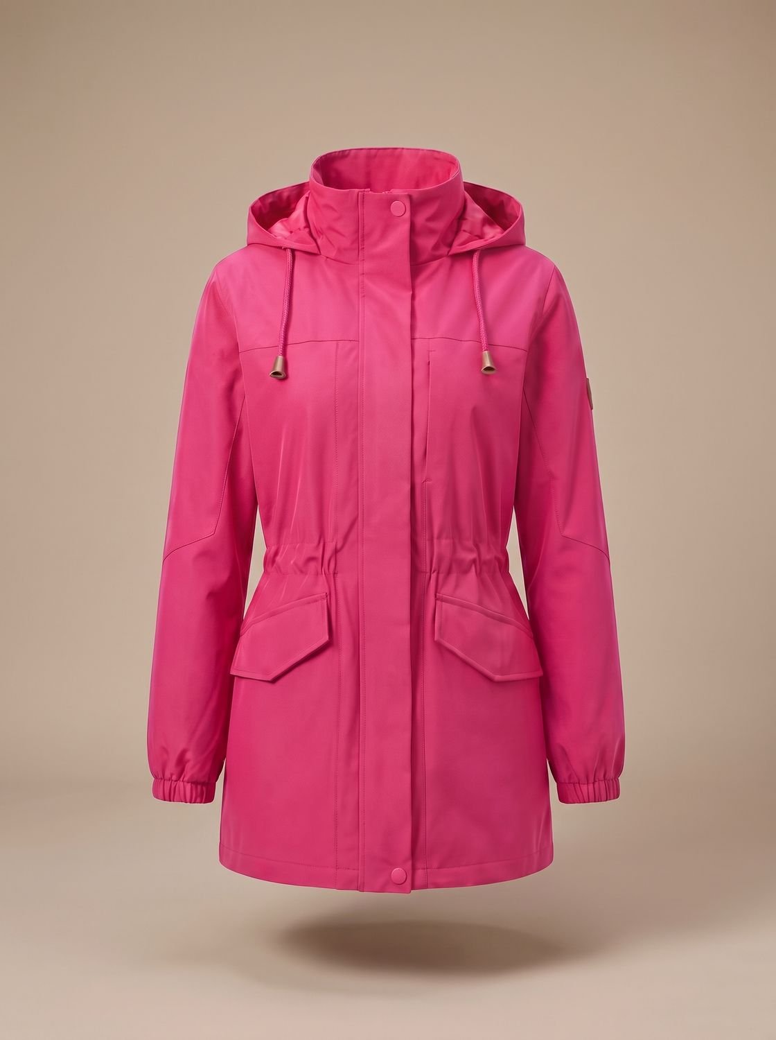 Women's Water-Resistant Hooded Parka Coat — Plus Size L-5XL 9