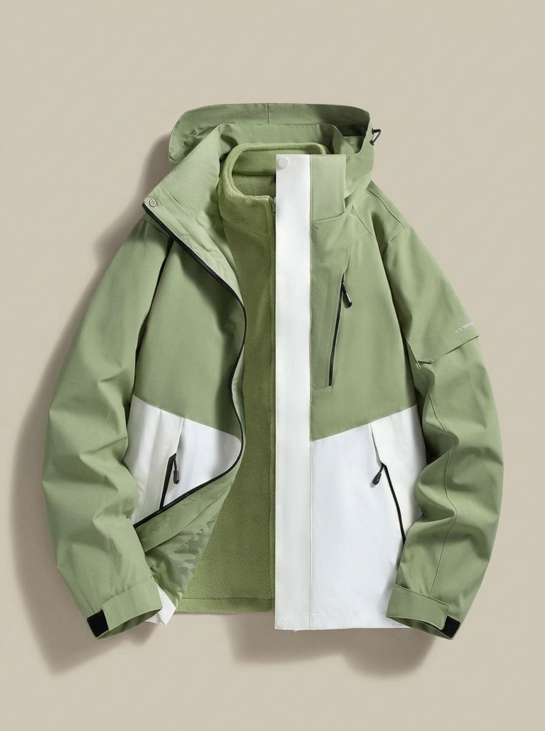 Women's Waterproof Hooded Fleece-Lined Winter Jacket 3