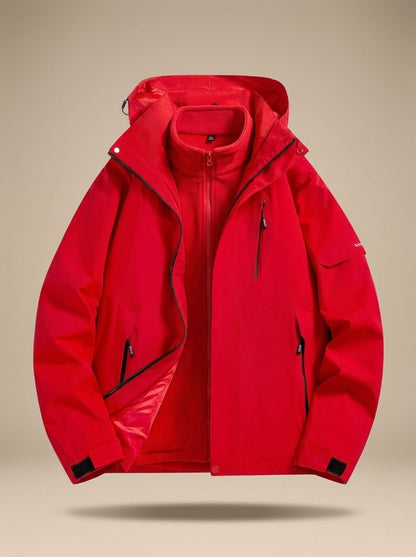Women's Waterproof Hooded Fleece-Lined Winter Jacket 4