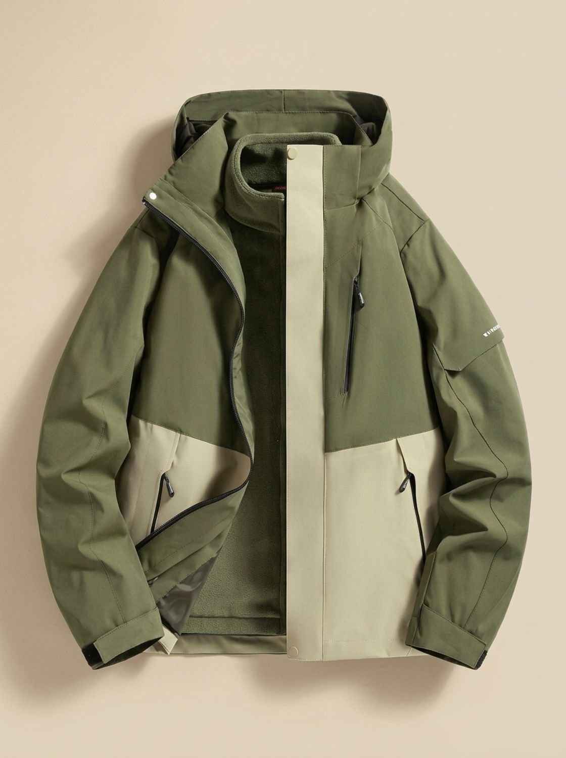 Women's Waterproof Hooded Fleece-Lined Winter Jacket 8