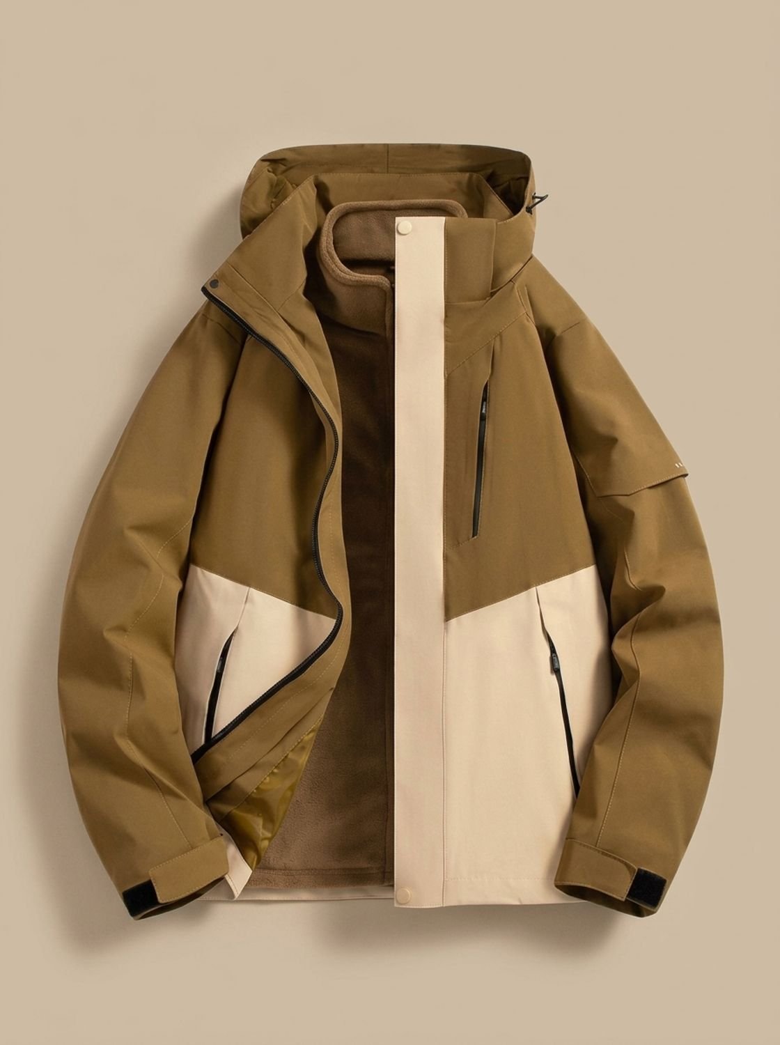 Women's Waterproof Hooded Fleece-Lined Winter Jacket 9
